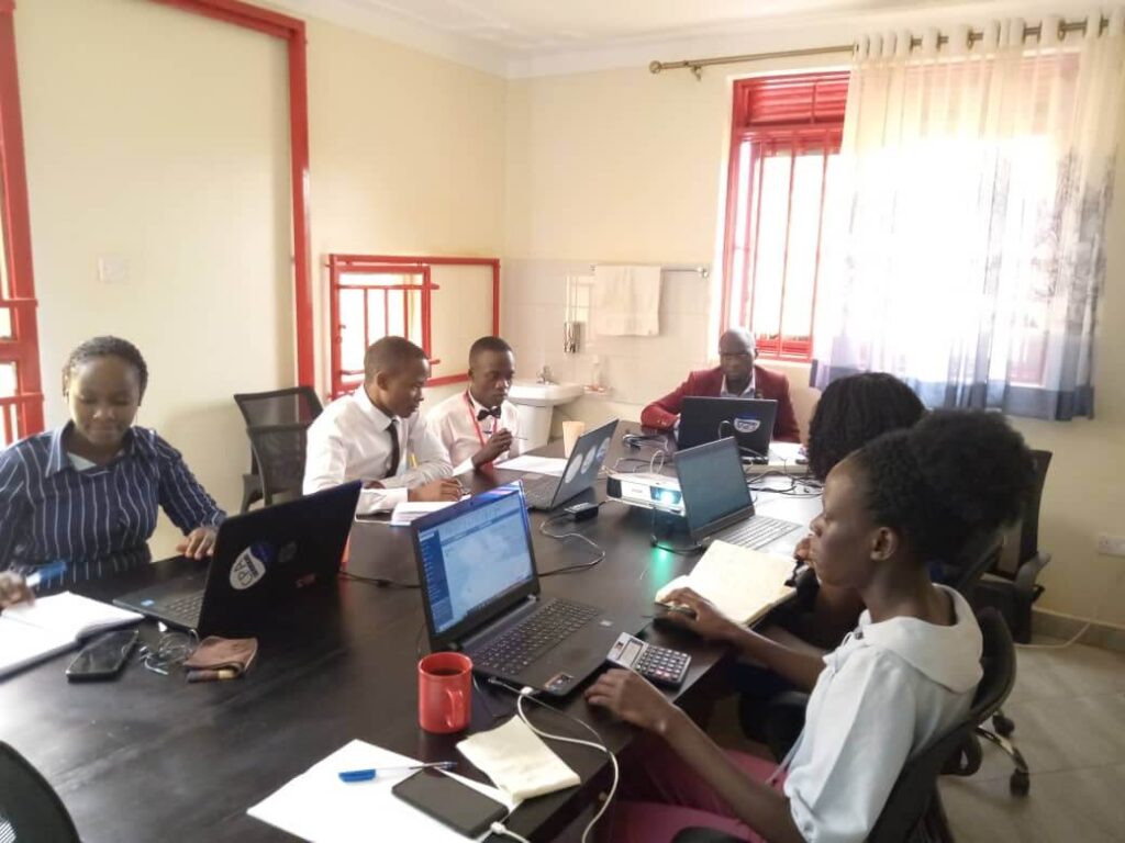 FBO Partners CPA team attending in-house CaseWare audit training