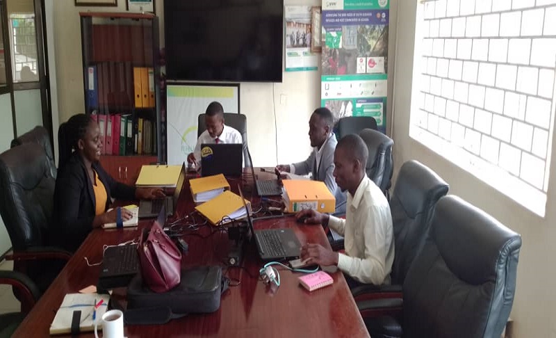 FBO Partners CPA team during professional training session in Kampala